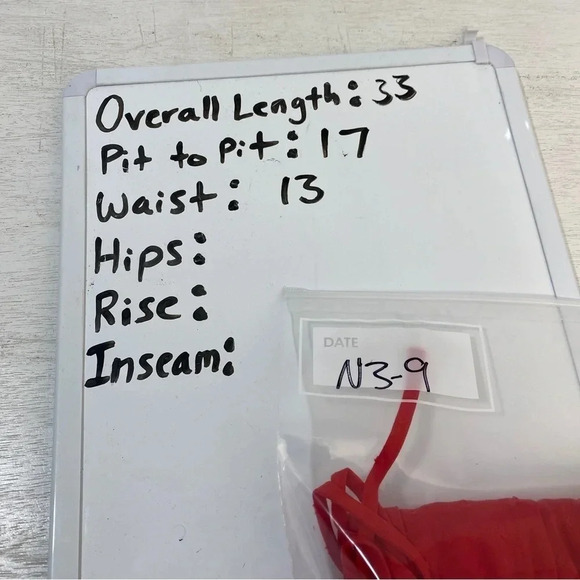 Alice + Olivia Avi Ruffle Swiss Dot Red Mini Dress - Size 4 - Picture 13 of 13